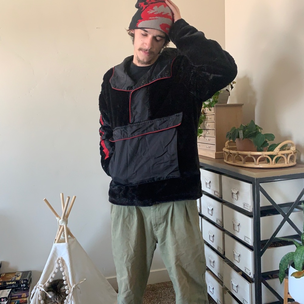 Forever 21 Men Anorak Style Pullover Jacket